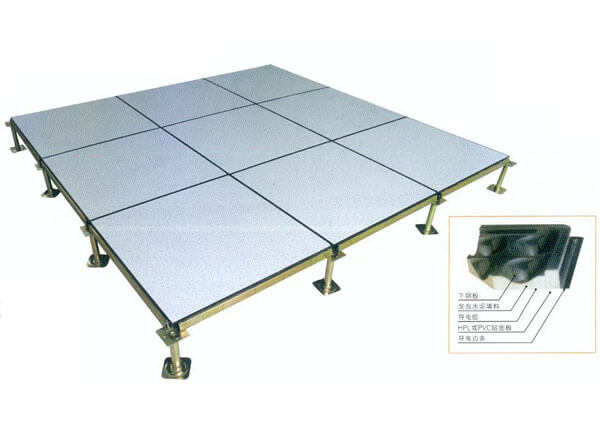 全鋼防靜電地板的使用和維護